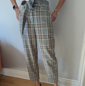 Aritzia Wilfred Check Dress Pants